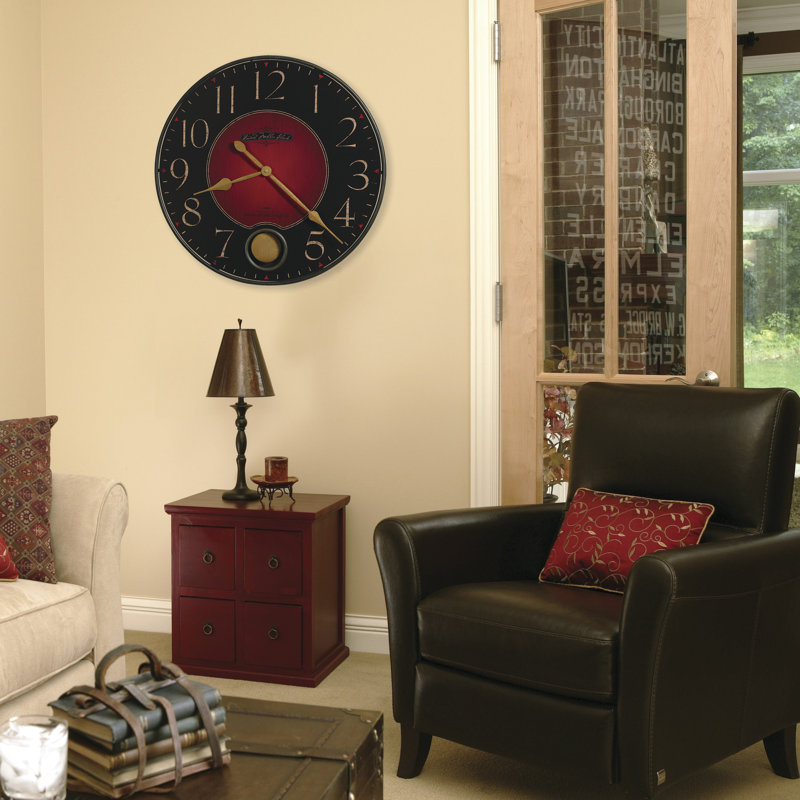 Howard Miller Harmon Metal Wall Clock & Reviews Wayfair